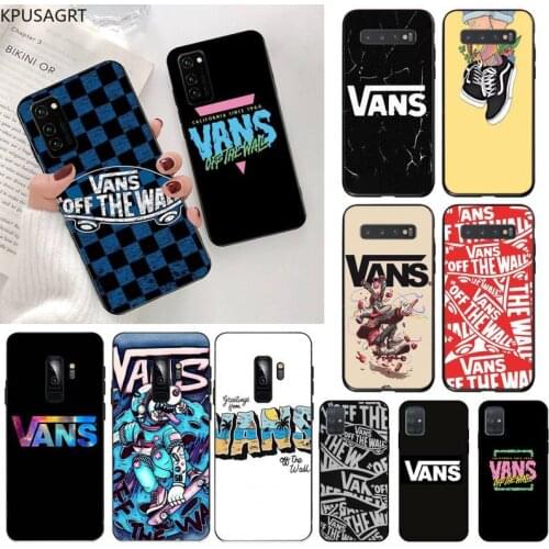 USAKPGRT street skateboarding Vance Black TPU Soft Phone Case for Samsung S20 plus Ultra S6 S7 edge S8 S9 plus S10 5G lite 2020