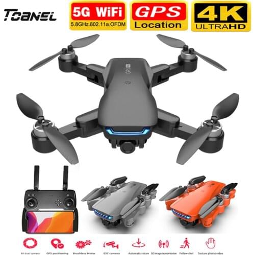 LU5 drone 4K camera dual camera GPS height hold headless mode WiFi FPV brushless motor professional Quadcopter Mode Drone