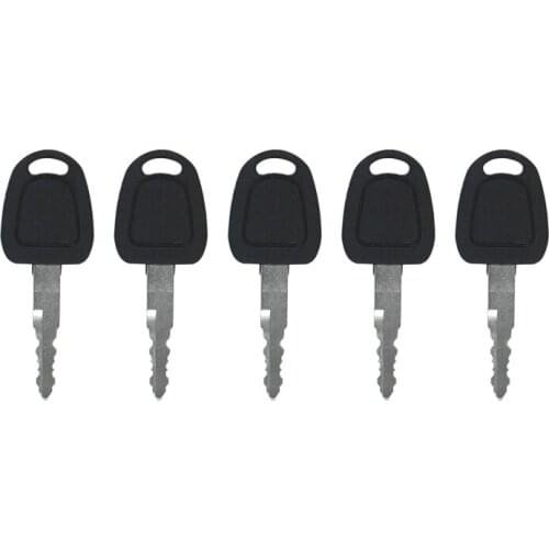 5PCS F900 Ignition Keys K1009605B 7006802 For Bobcat Excavator E55W E57W E60 E62 E63 E80 E85 Daewoo Doosan Terex Heavy Equipment