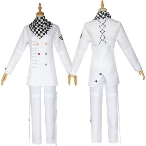Danganronpa V3 Kokichi Oma Cosplay Costume President Oma Cosplay Halloween Carnival Party Costumes