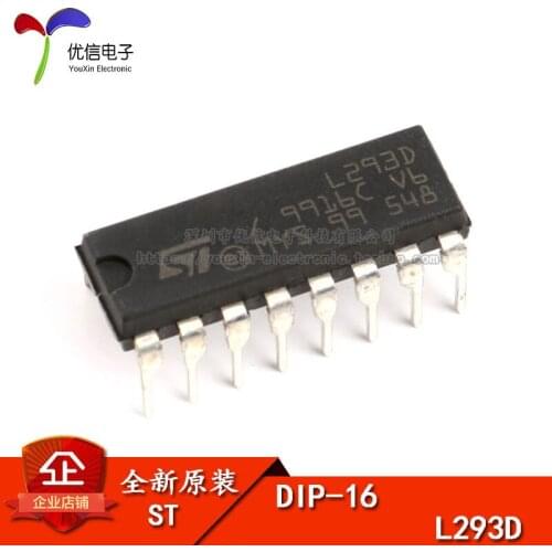 L293D genuine original line bidirectional stepper driver chips / drive DIP-16