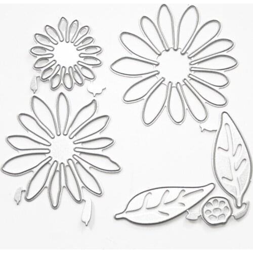 Flower Petal Leaf Metal Cutting Dies New 2021 Crafts Die Cuts For DIY Scrapbooking Paper Cards Decorations Embossing