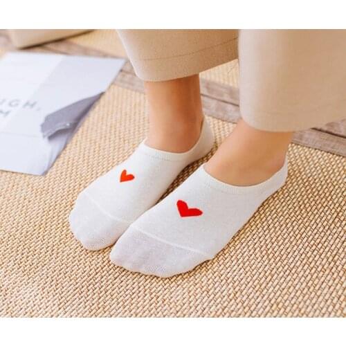 5 Pairs SUMMAR Ladies Women Invisible Footsies Shoe Liner Trainr Ballerina Boat Socks COTTON 2019 Thin Socks Women PURE COLOR