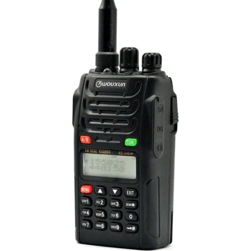 Original WOUXUN KG-UVD1P Dual Band Two Way Radio with 1700mAh battery FM Transceiver UVD1P Walkie Talkie UHF VHF HAM Radio