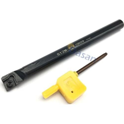 S12M-SCLCR09 SCLCR06 CNC Turning Tool Boring Bar Metal Arbor Internal Turning Toolholder Lathe Machine