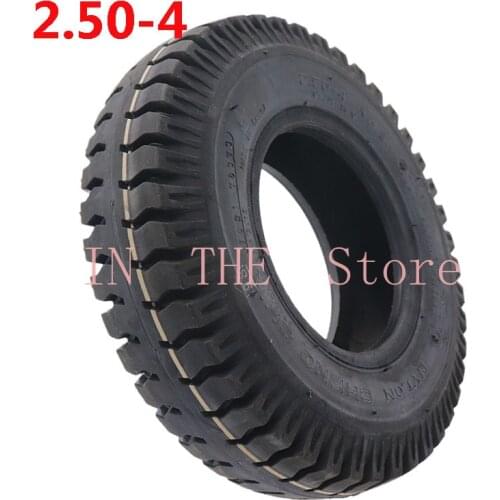 2.50-4 tire is suitable for 250-4 "outer tire of trolley, multi-purpose vehicle, elderly mobile scooter and electric scooter