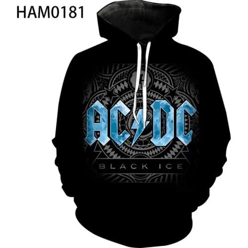 Street trend band boys and girls spring and autumn fashion Sweatshirt 3D Pullover natural rock style sweater T-shirt Hoodie