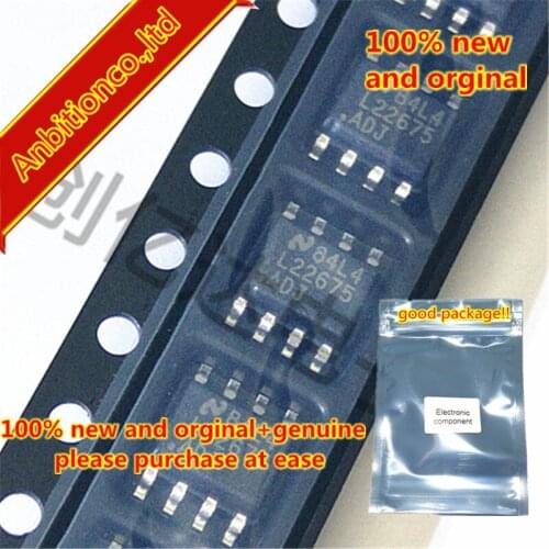 2-5pcs 100% new and orginal LM22675MRX-ADJ silk-screen L22675 SOP-8 42V, 1A SIMPLE SWITCHER Step-Down Voltage Regulato in stock
