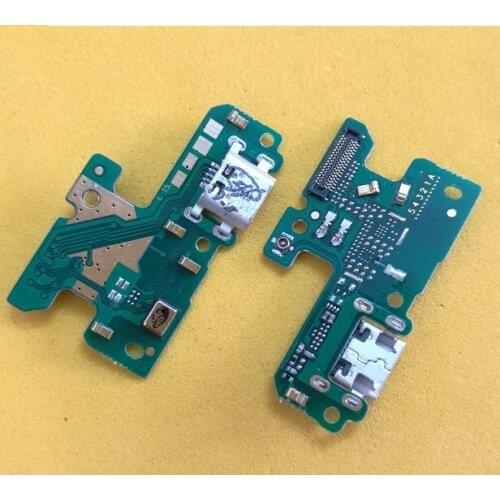 20PCS For Huawei Honor 8 Lite / P8 Lite 2017 USB Charge Board Dock Port Plug Charging Jack Connector Flex Cable With Microphone