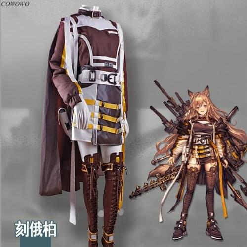 Anime! Arknights Ceobe RHODES ISLAN Game Suit Lovely Uniform Cosplay Costume Halloween Carnival Party Outfit For Women 2020 NEW