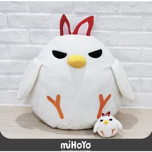 Anime Honkai Impact 3 Fu Hua Cute Chicken Plush Stuffed Doll Dango Toys Throw Pillow Cosplay Cushion Gifts