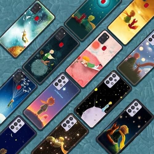 TPU Case For Samsung A71 A52 A51 A91 A72 A21s 42 A41 A32 A31 A21 EU A12 A11 A02 A02s Cover The Little Prince Fox Fundas Para