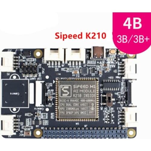Grove AI HAT Raspberry Pi Raspberry Pi Edge Computing Expansion Board Onboard sipeed K210 for Rasperry pi 3B/3B+/4B