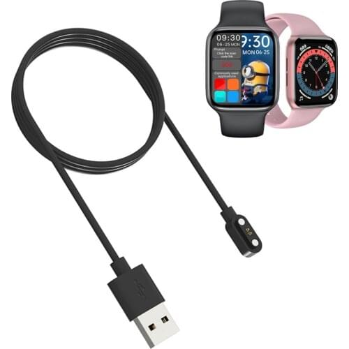 Smartwatch Dock Charger Adapter USB Fast Charging Cable Cord Wire for HW12 40MM HW16 44MM Wristwatch Smart Watch Accessories