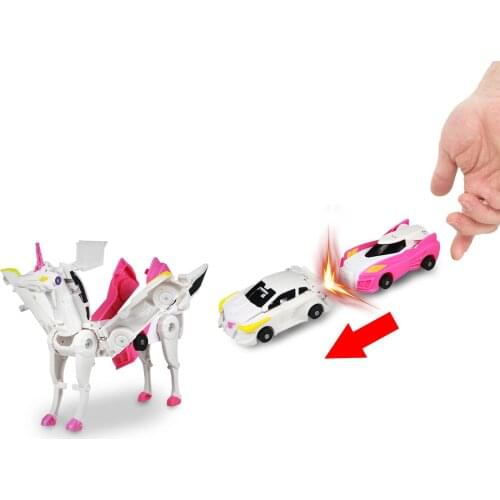 Hello Carbot Mirinae Prime Deformed Car Transforming Car Fit Deformation Action Figure Vehicle Magnetic Automatically Car Toys