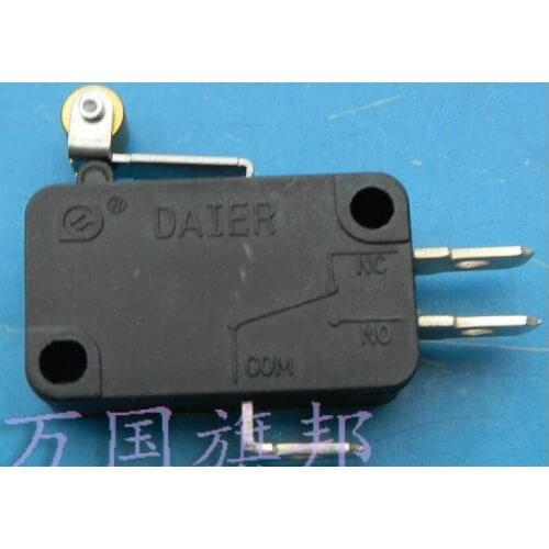 Free shipping KW1-103-6 Induction cooker Microswitch Travel switch With roll ball handle 16A/250VAC