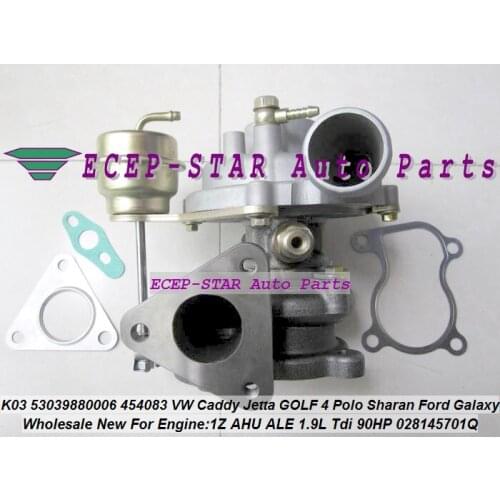 K03 454083 454083-0001 53039880006 028145701J Turbo For Seat Alhambra Ibiza Cordoba Toledo Jetta 3 Passat B4 Polo 3 AHU ALE 1.9L