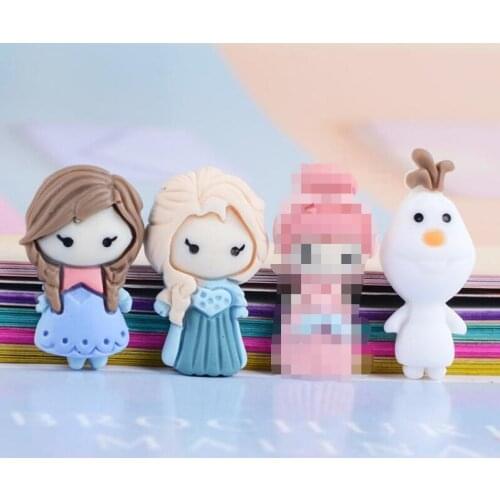 10pcs/lot Flatback Resin Cabochon Princess Kawaii Flat Back Cabochons Accessories DIY Scrapbooking Embellishment