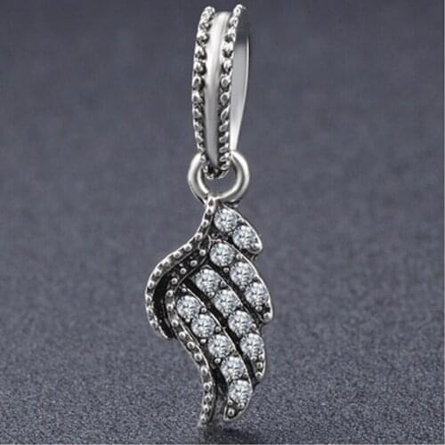 Octbyna Hot Sale Fashion Zircon Alloy Wing Pendant