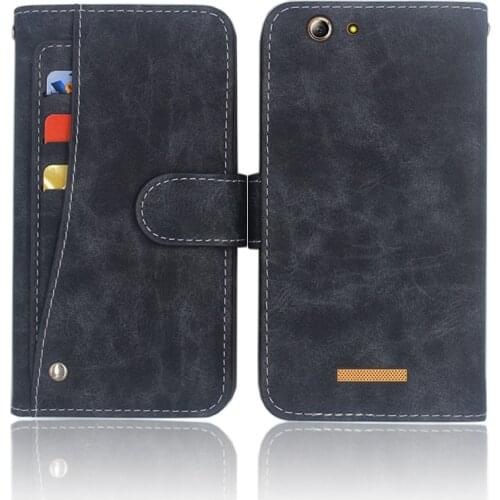 Hot! Highscreen Bay Case High quality flip leather phone bag cover case for Highscreen B aywith Front slide card slot