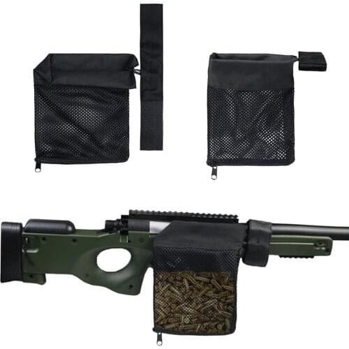1Pcs Hunting Mesh Bag M4 Military Army Shooting Brass Mesh Bullet Gun Hunting Ar15 Catcher Wrap Catcher Tactica Trap Shell