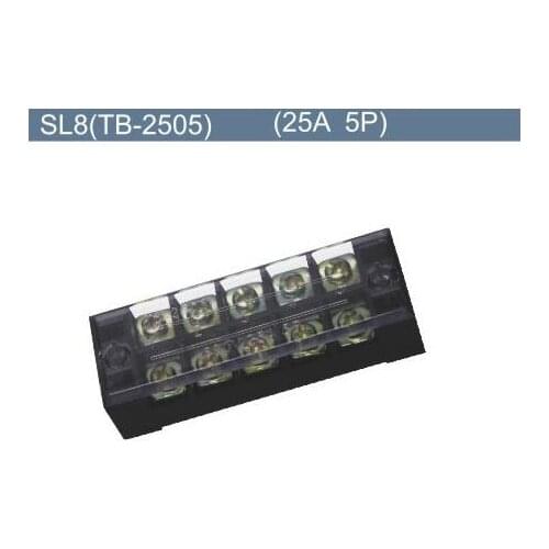 TB panel mounted terminal Blocks TB-2505 25A 5P