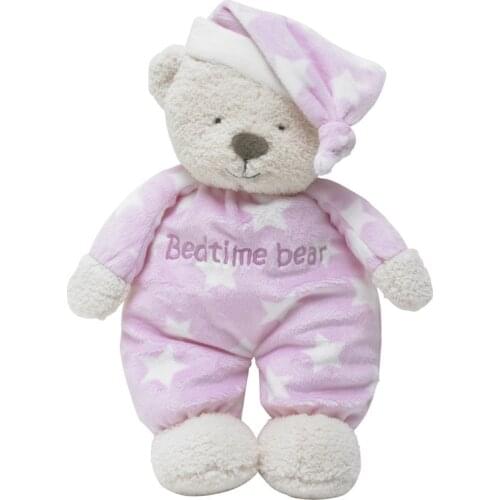 30cm Teddy Bear Plush Toy Soft Sleep Bedtime Bear Animal Stuffed Toy Doll Gifts For Appease Baby