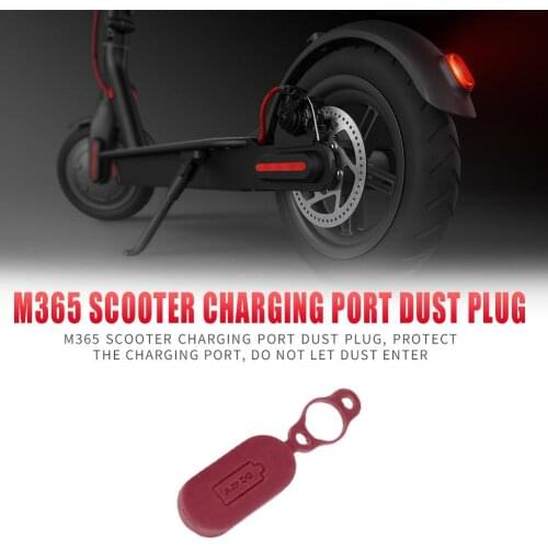 Practical M365 Electric Scooter Charge Port Cover Dust Plug Excellent Quality Invariant Case Silicone Cap Repair Parts