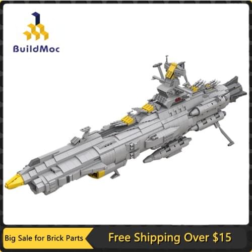 Space Warship Andromeda Movie Star Series Battle MOC-32484 Technology Model Building Block Toy Childrens Gift