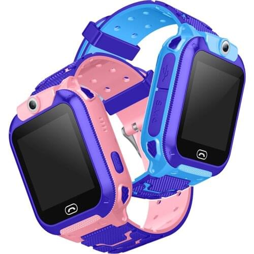 Smart Watch Bracelet SOS Alarm Waterproof Remote Positioning Take Picture Call Smart Childrens Phone Watch Wholesale 2 Color