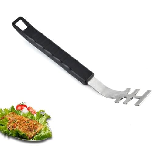 1Pc Heat-Resistant Bbq Grill Grate Lifter Anti-Scald Cooking Grate Lifter Portable Barbecue Outdoor Camping Accessories
