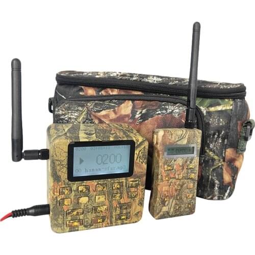 Outdoor Hunting Decoy Bird Caller 100W Loud Speaker Sounds Voices MP3 Player 200DB 500M Remote Controller Camouflage Color