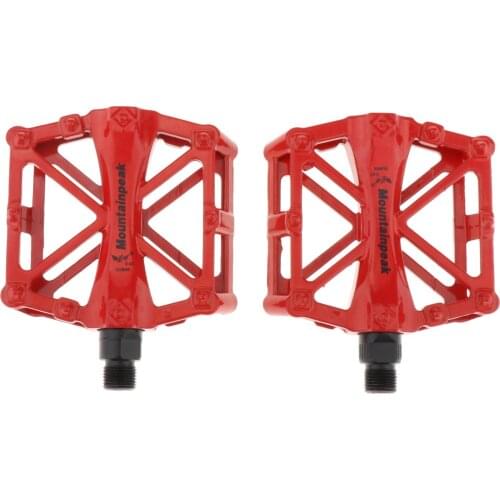 MTB Bike Pedals Cycling Ultralight Aluminum Alloy Flat Pedals 9/16 Ball Bearings Bicycle Pedal for BMX Bike Pedals