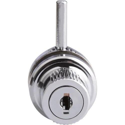 10 sets Lock with keys Display Showcase Cabinet Door Zinc Alloy Glass cabinet Door Locks Drawer lock Mall Shop Showcase lock