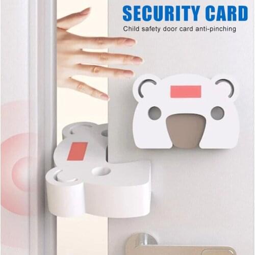 Anti-pinch Finger Protective Door Lift Cartoon Door Stop Foam Finger Protector for Preventing Baby Finger Pinch Injuries can CSV
