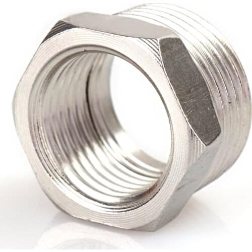 1 PC New 3/4" Male x 1/2" Female Thread Reducer Bushing Pipe Fitting SS 304 NPT