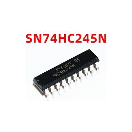 10PCS SN74HC245N DIP20 SN74HC245 DIP 74HC245N DIP-20 74HC245 HD74HC245P new and IC