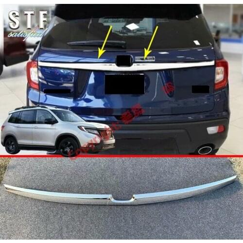 ABS Chrome Rear Trunk Lid Cover Trim For Honda Passport 2019 2020