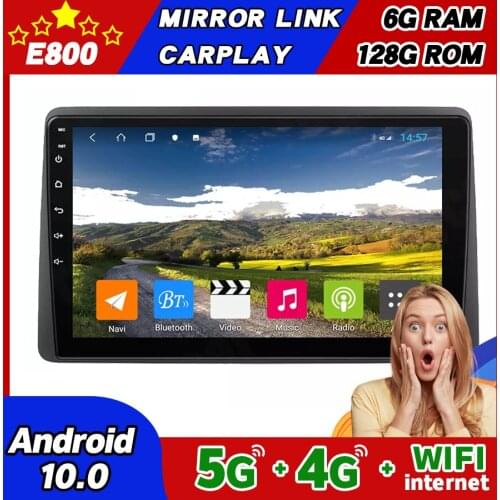 6GB Ram 128GB Rom Car Radio Navigation GPS For Renault Duster Arkana Car Radio 2018 2019 Android 10 Stereo Head Unit Autoradio