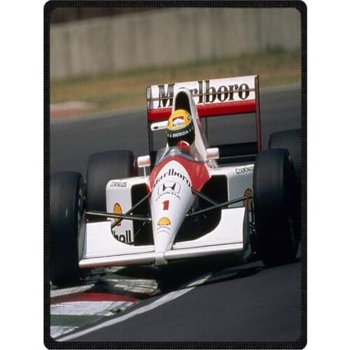 Ayrton Senna da Silva Throw Blankets Customized Blanket Manta Coral Flannel Blanket Sofa/Couch Bed/Plane Travel Foot Coverlet