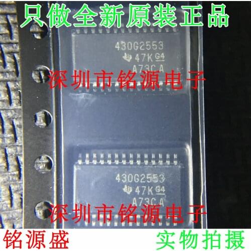Free Shipping MSP430G2553IPW28R MSP430G2553 430G2553 TSSOP28