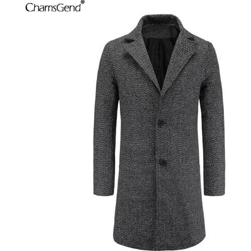 CHAMSGEND Mens Winter Coats