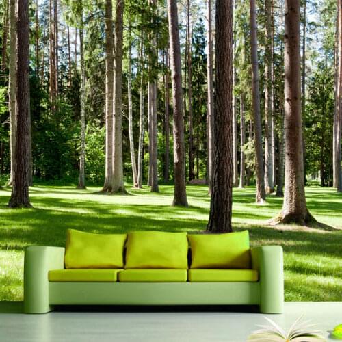 Custom Mural Wallpaper 3D Stereoscopic Nature Landscape Tree Living Room Bedroom Sofa TV Background Wall Decor Photo Wallpaper