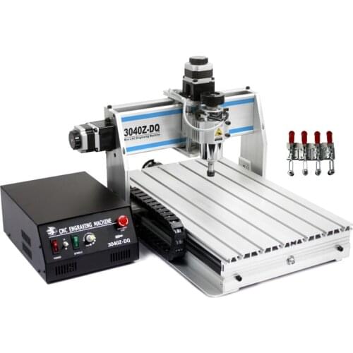 CNC Router LY 3040 Z-DQ USB CNC Milling Machine For Wood Carving Black Control Box