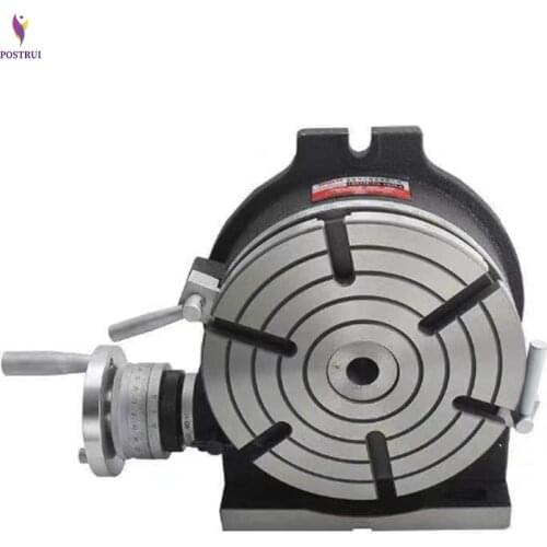 HV-6 Vertical and Horizontal Rotary Working Table/150mm Dia Mill&Drill Machine Working Table