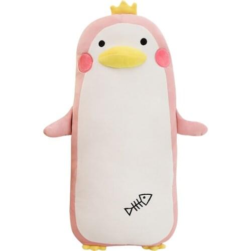 Lovely 45cm/70cm/100CM Animals Plush Toy Stuffed Penguin Animal Warm Hand Pillow Boyfriend Long Soft Big Cushion Pillow Gifts