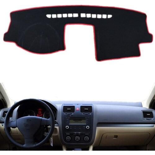 For Volkswagen VW Golf 5 MK5 2004 2005-2009 Dashmat Dashboard Cover Pad Mat Dash Sun Shade Protective Carpet Rug Car Accessories