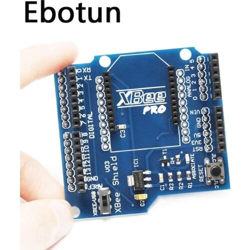 Bluetooth XBee Shield V03 Module Wireless Control For XBee ZigBee Board For Arduino Serial Adapter Module FT232RL IC 3.3V 5V IO