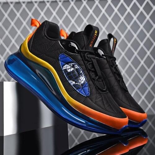 2021 Mens Jogging Shoes Man Trails Running Sport Sneakers Air Cushion Marathon Racing Sneakers Athletics Gym Walking Sneaker Men