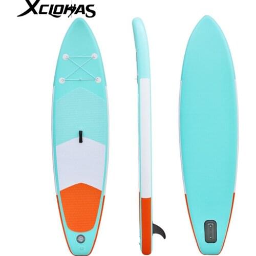 XC LOHAS Inflatable Surfboard Stand Up Paddle Board Surfing Water Sport Sup Board Surf Board Fin Paddle 305x76x15/320x84x15cm